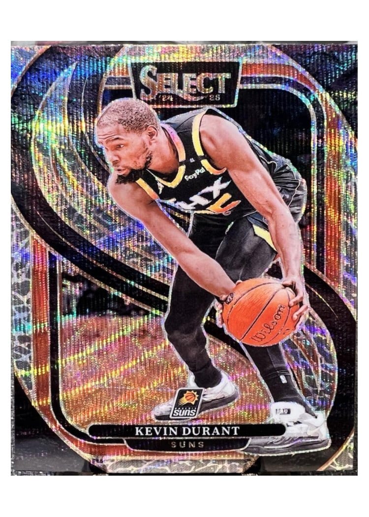 2024-25 Panini Select Base Set Kevin Durant #127 card