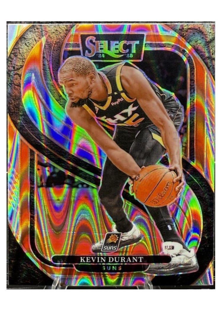 2024-25 Panini Select Base Set Kevin Durant #127 card
