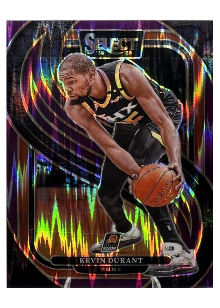 2024-25 Panini Select Base Set Kevin Durant #127 card