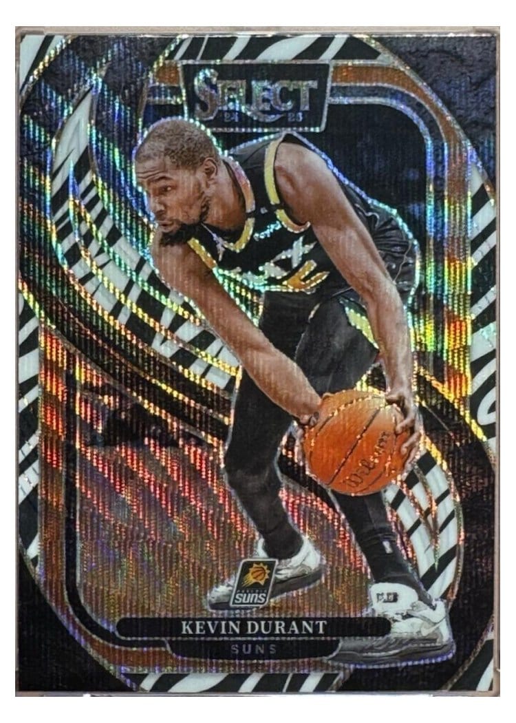 2024-25 Panini Select Base Set Kevin Durant #127 card