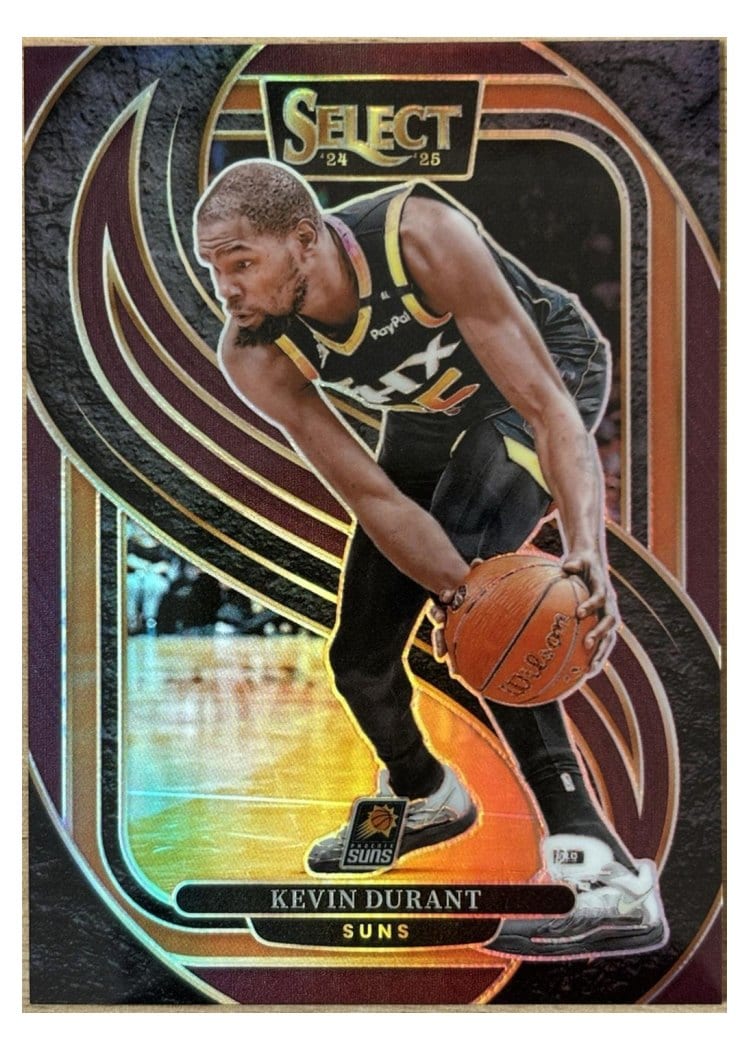 2024-25 Panini Select Base Set Kevin Durant #127 card