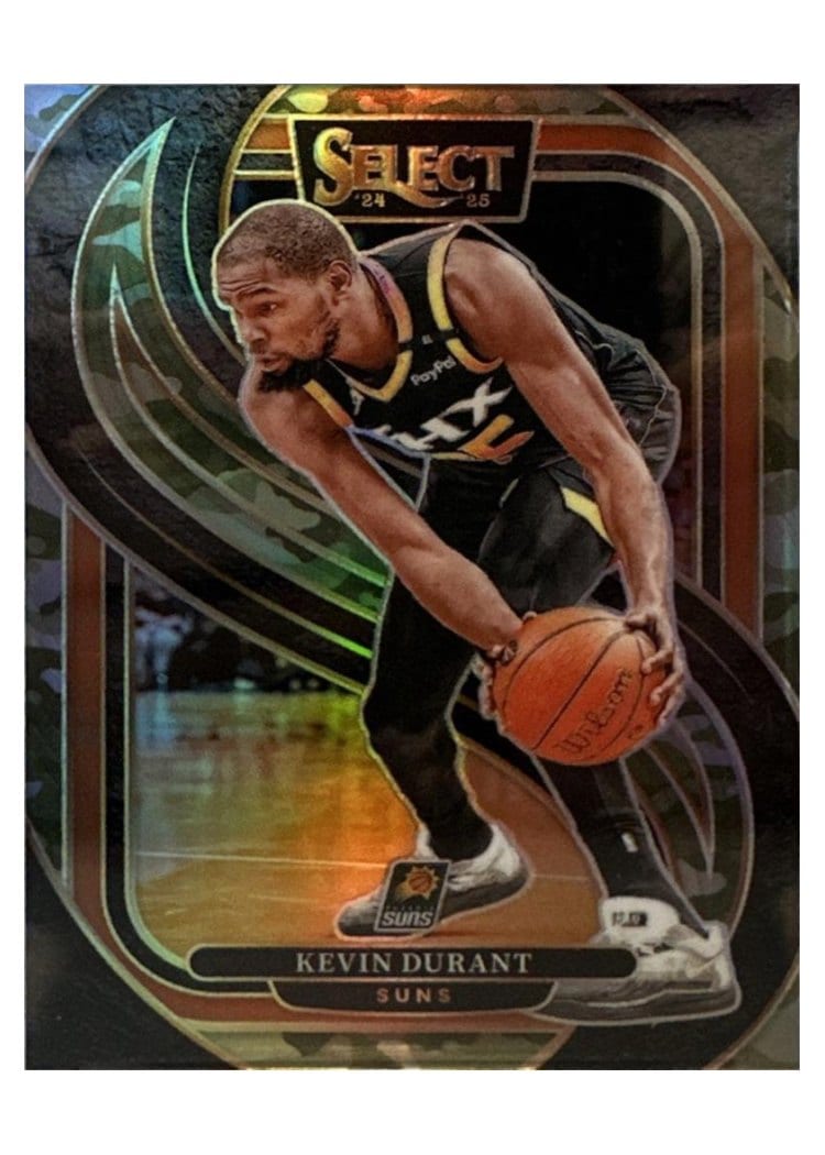 2024-25 Panini Select Base Set Kevin Durant #127 card