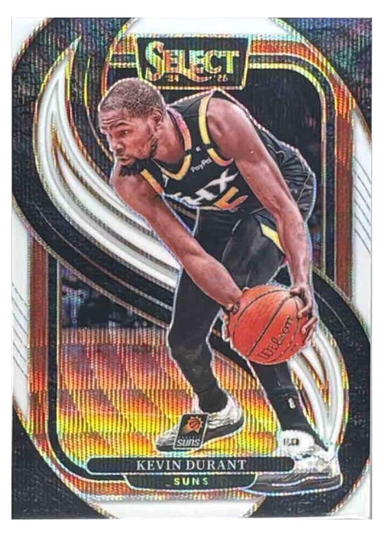 2024-25 Panini Select Base Set Kevin Durant #127 card