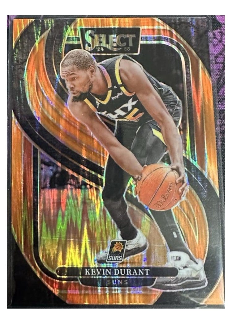2024-25 Panini Select Base Set Kevin Durant #127 card