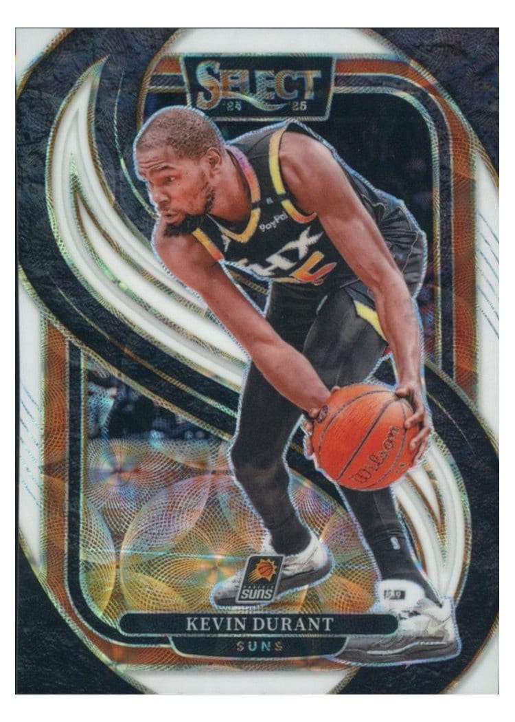 2024-25 Panini Select Base Set Kevin Durant #127 card