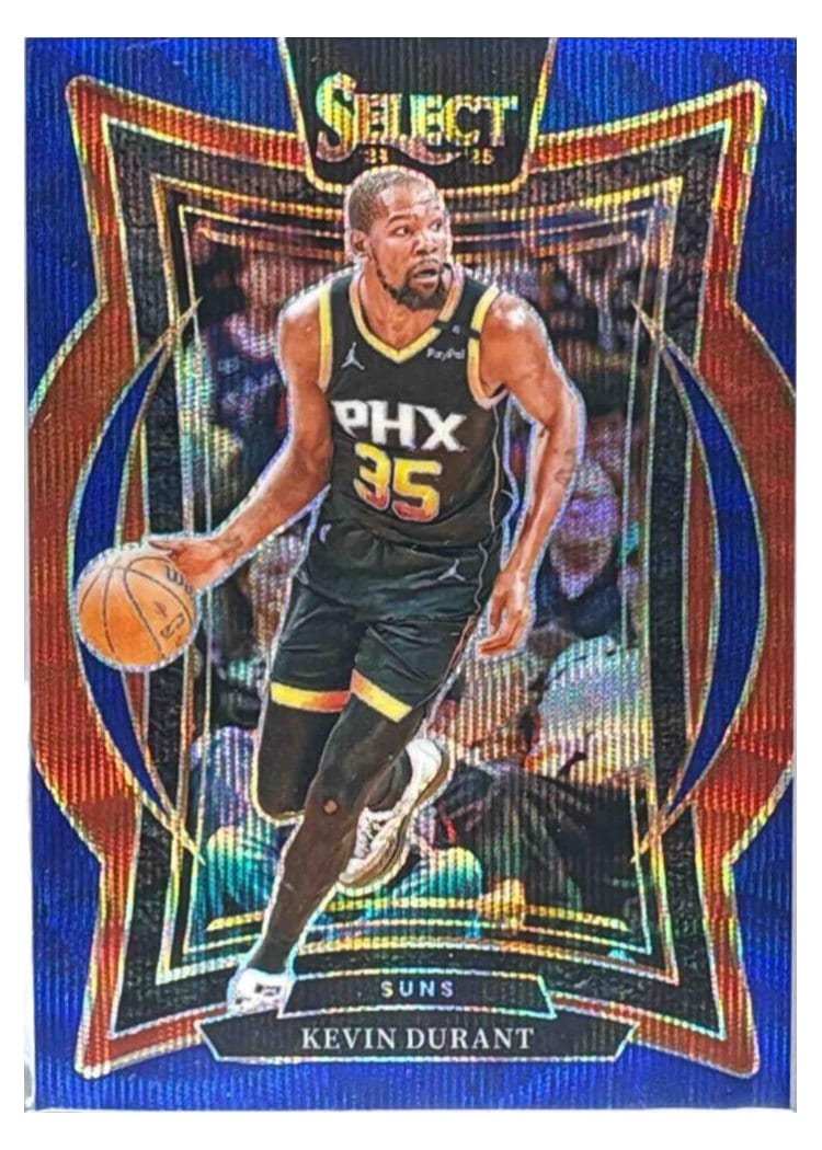2024-25 Panini Select Base Set Kevin Durant #51 card