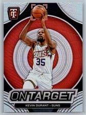 Kevin Durant 2024-25 Panini Totally Certified On Target card