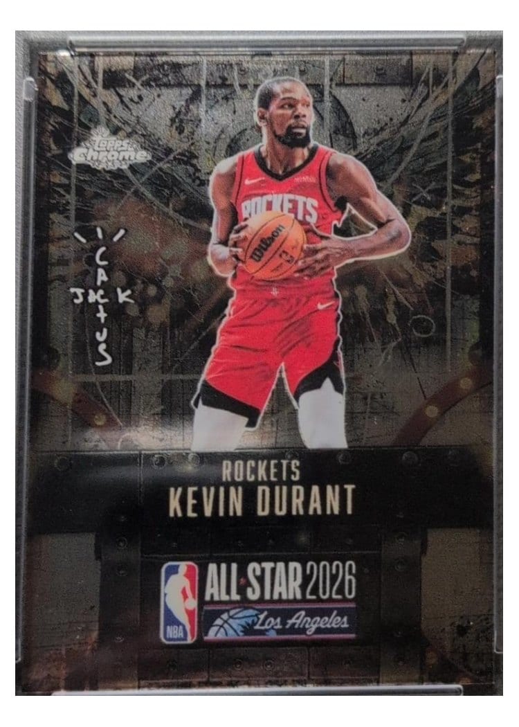 2025-26 Topps Chrome Cactus Jack X NBA All-Star Game Base Set ASG Kevin Durant #13 card