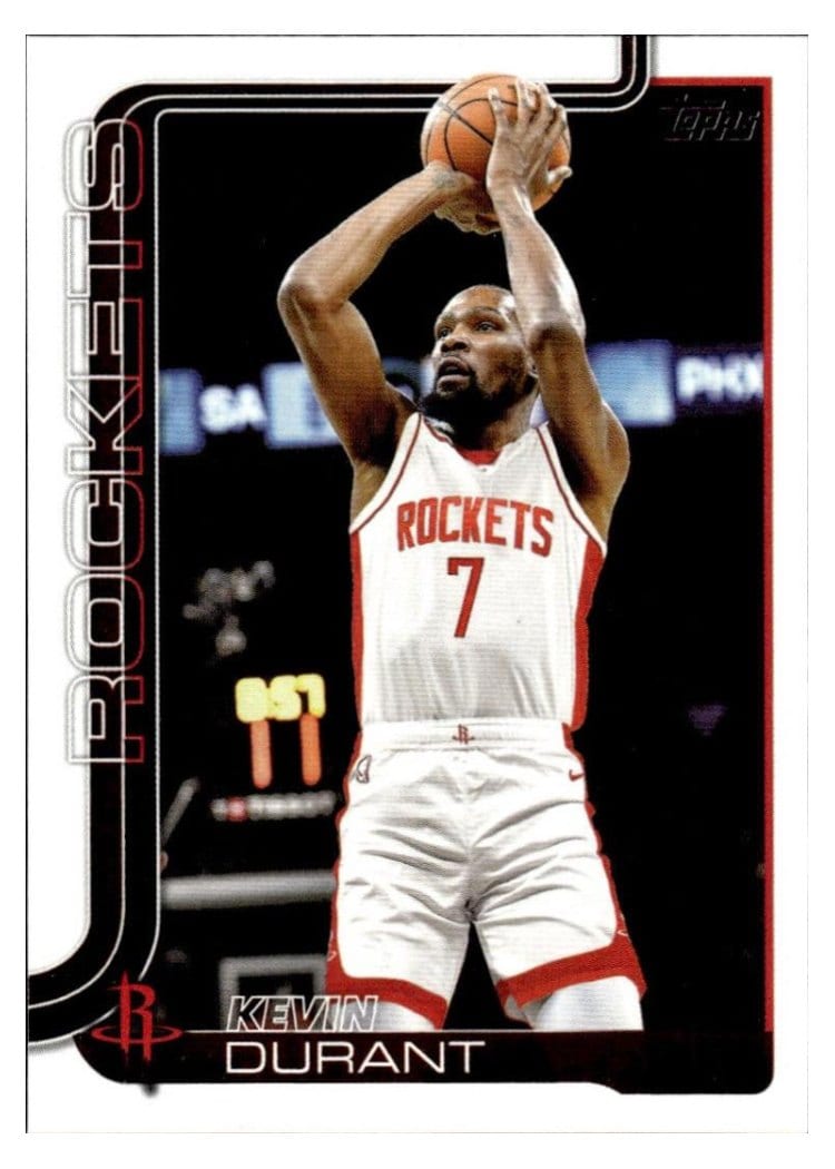 2025 Topps Kevin Durant #157 card