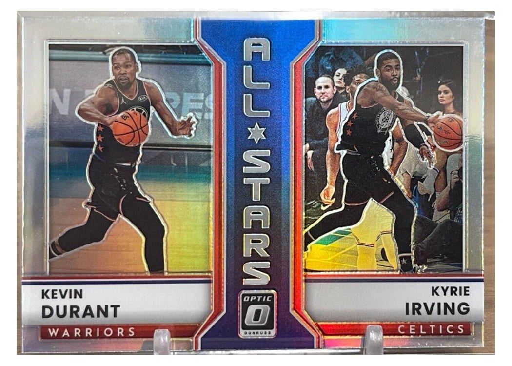 2022-23 Donruss Optic All-Stars Kevin Durant / Kyrie Irving #11 card