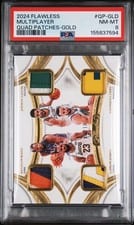 2024-25 Panini Flawless Triple Logoman Kevin Durant/LeBron James/Stephen Curry #3 card