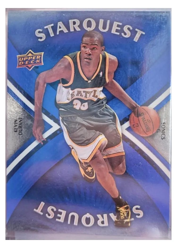 2008 Upper Deck Starquest Kevin Durant #SQ-9 Blue card