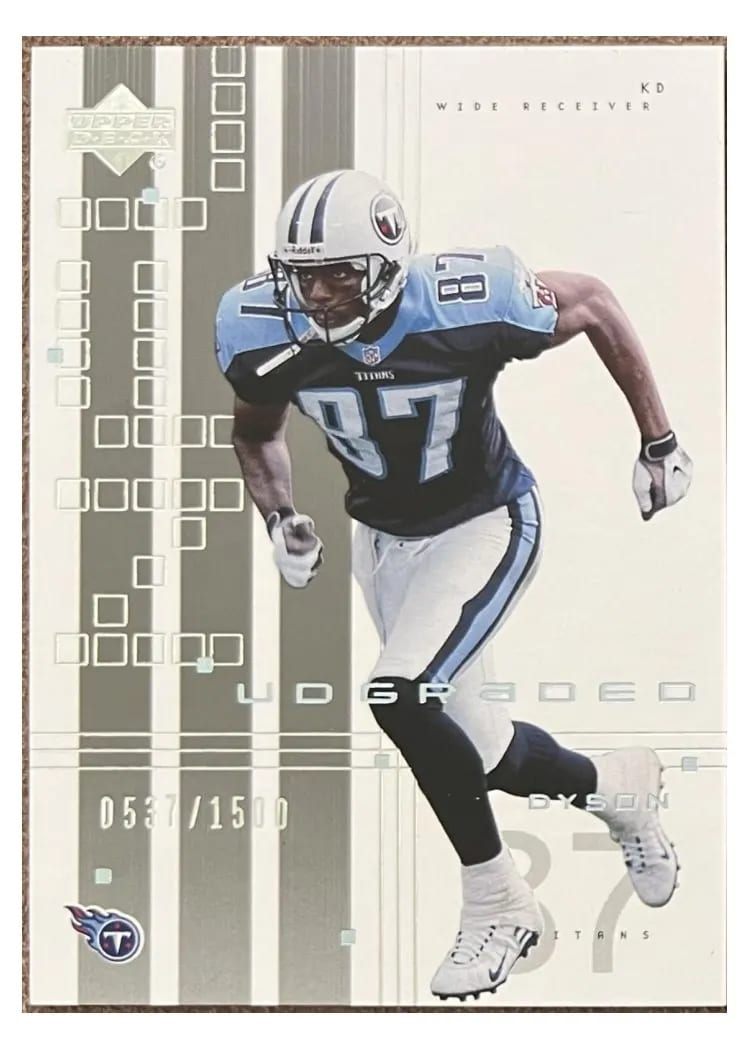2000 Upper Deck Graded Kevin Dyson #86 card