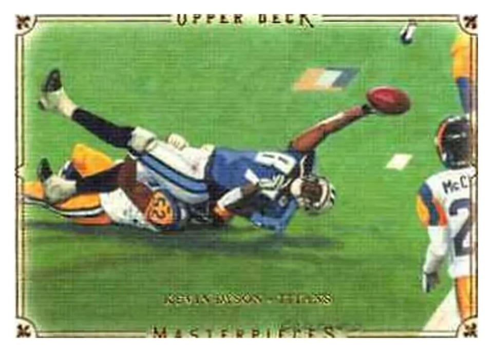 2008 Upper Deck Masterpieces Kevin Dyson #55 card