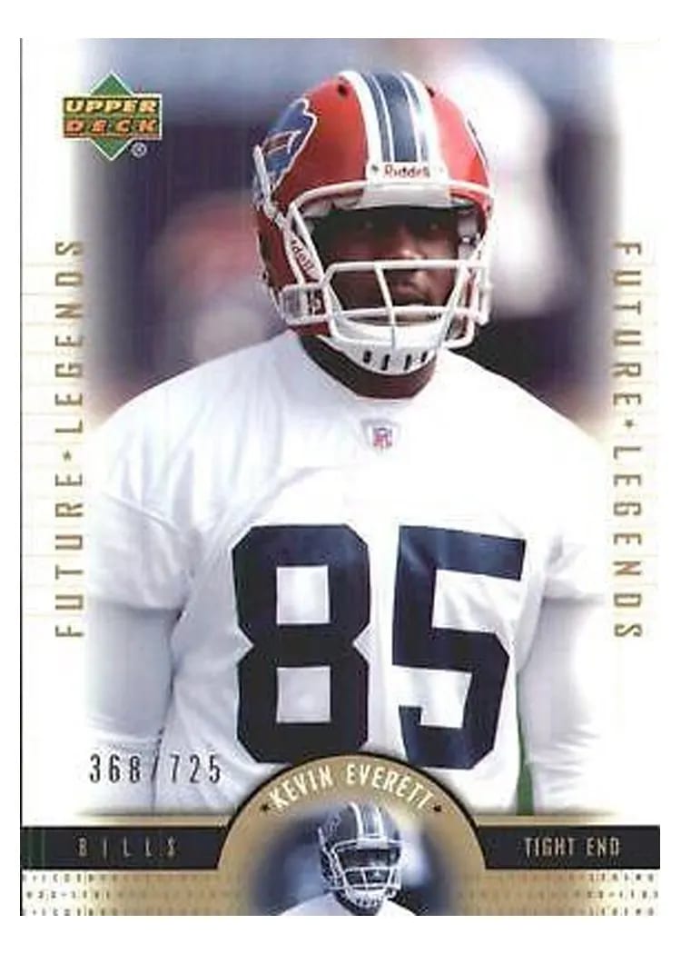 2005 Upper Deck Legends Kevin Everett #143 card