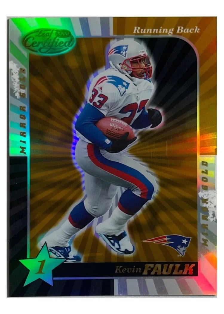 2000 Leaf Certified Kevin Faulk #58 card