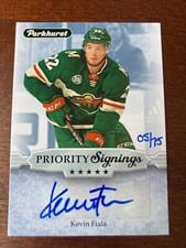 2023-24 SP Authentic Sign of the Times Auto Kevin Fiala #SOTT-KF card