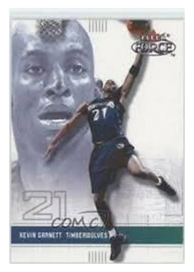 2001 Fleer Force Kevin Garnett #65 card