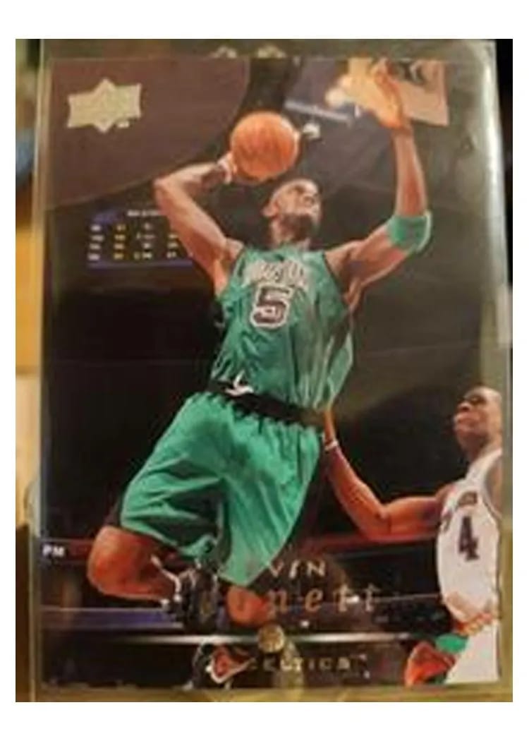 2008 Upper Deck Kevin Garnett #10 card