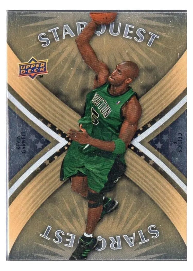 2008 Upper Deck Starquest Kevin Garnett Gold #SQ-12 card