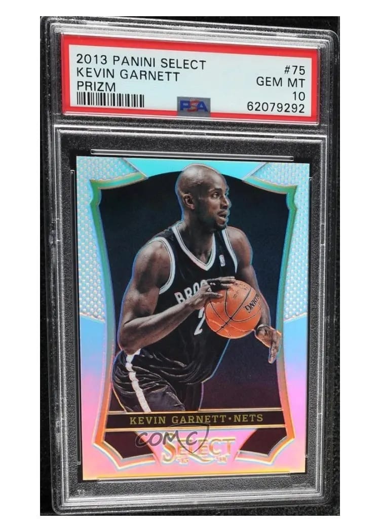 2013 Panini Select Kevin Garnett #75 card