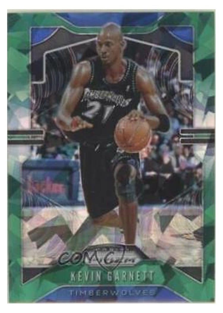 2019-20 Panini Prizm Base Set Kevin Garnett #1 card
