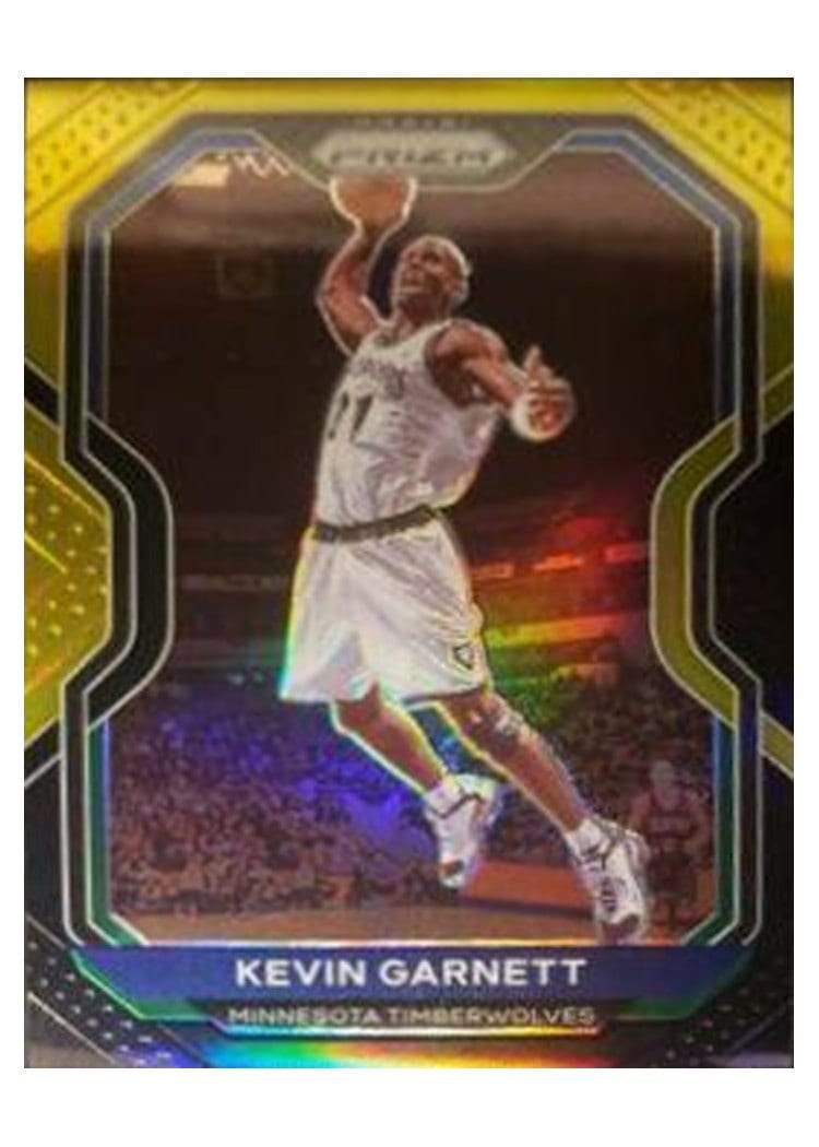 2020-21 Panini Prizm Base Set Kevin Garnett #187 card