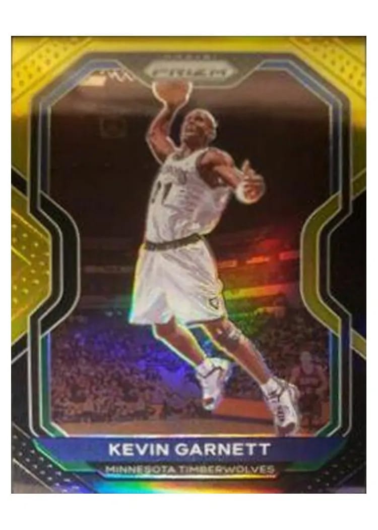 2020-21 Panini Prizm Base Set Kevin Garnett #187 card