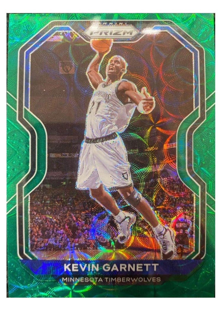 2020-21 Panini Prizm Base Set Kevin Garnett #187 card