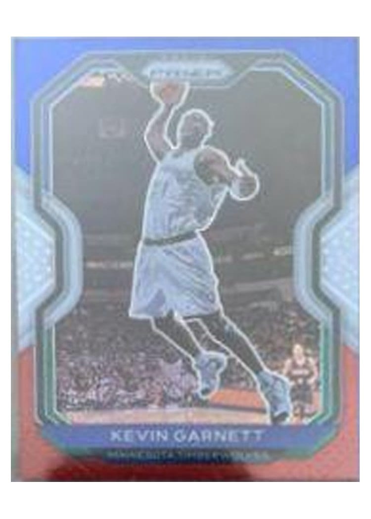 2020-21 Panini Prizm Base Set Kevin Garnett #187 card