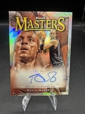 2023-24 Finest Masters Autographs Kevin Garnett #MA-KG card