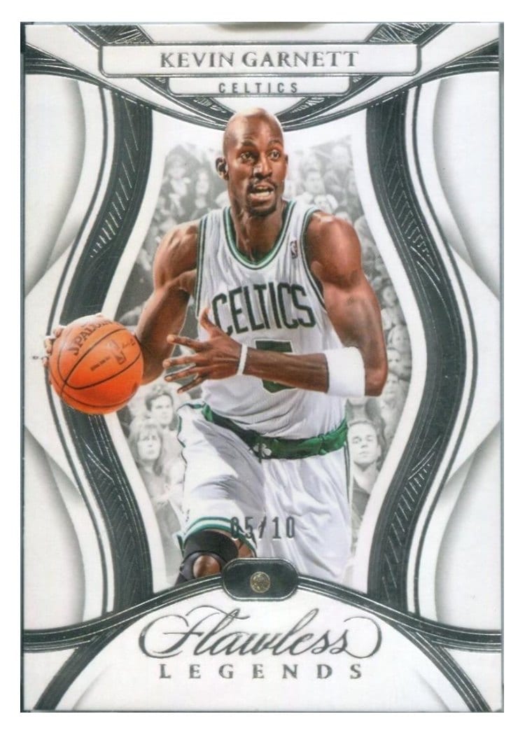 2024-25 Panini Flawless Base Gems Kevin Garnett #108 card
