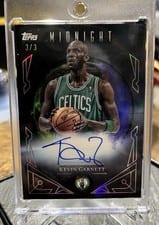 2025-26 Topps Midnight Midnight Sun Signatures Kevin Garnett #MS-KG
