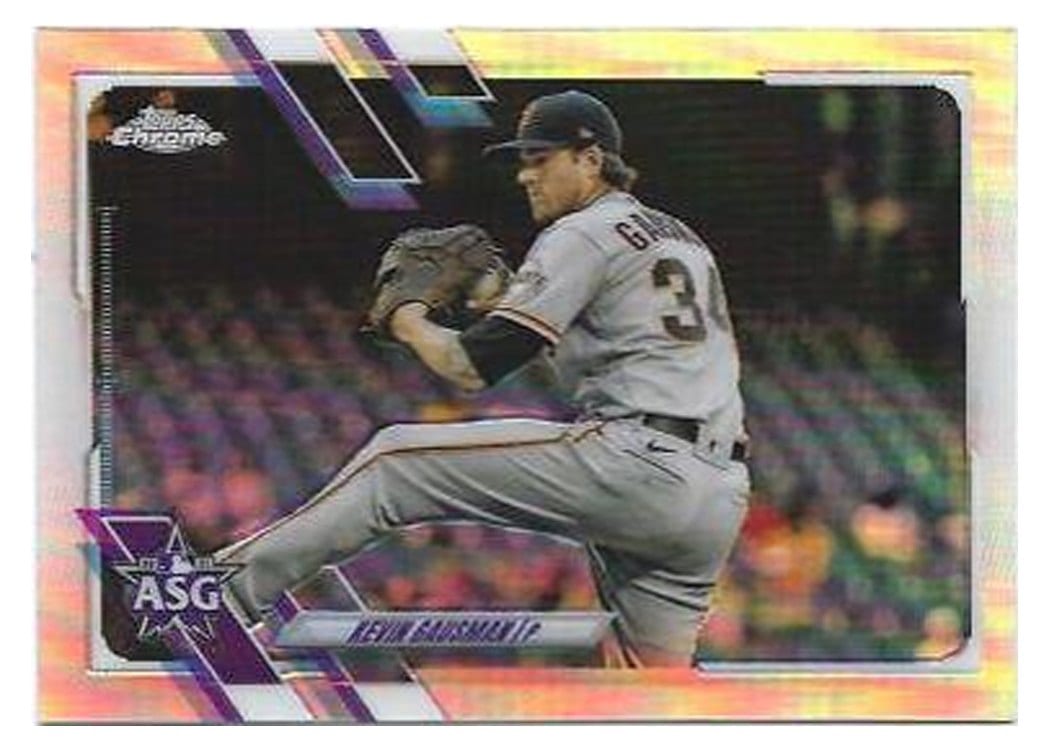 2021 Topps Chrome Update 2021 All-Star Game Kevin Gausman #ASG-30 card