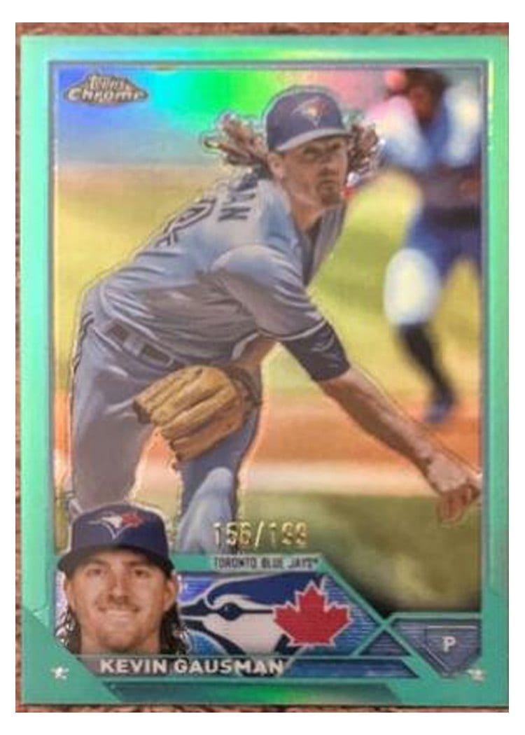 2023 Topps Chrome Base Set Kevin Gausman #55 card