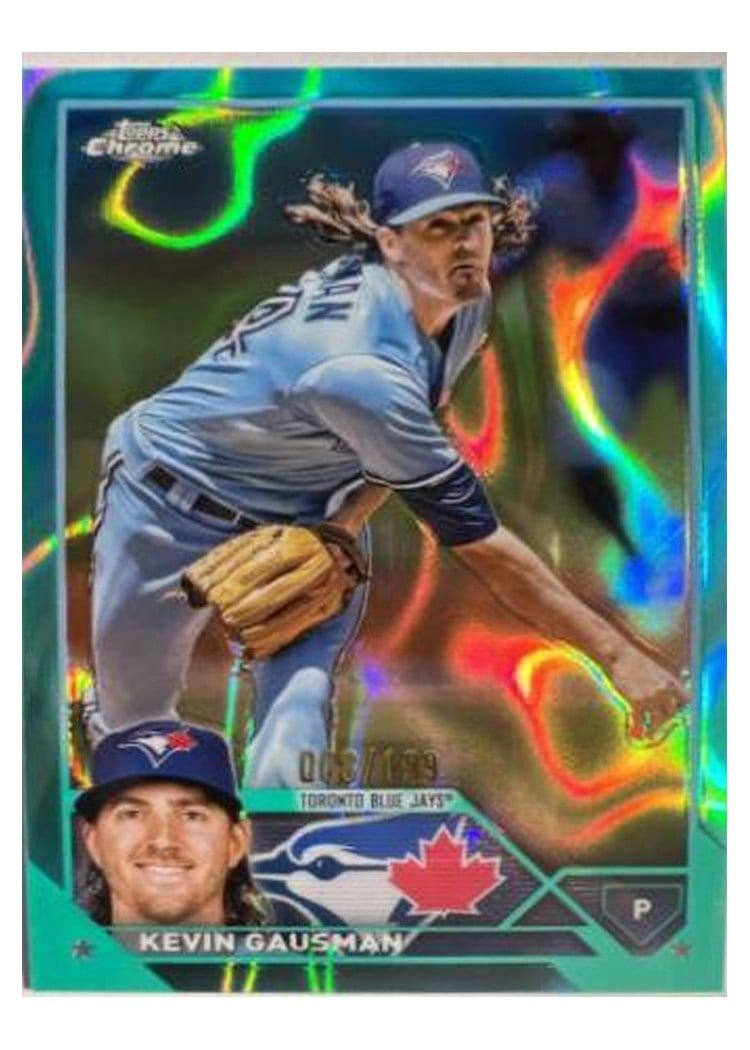 2023 Topps Chrome Base Set Kevin Gausman #55 card