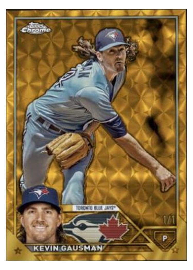 2023 Topps Chrome Base Set Kevin Gausman #55 card