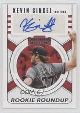2020 Panini Contenders Rookie Roundup Autographs Kevin Ginkel #RRA-KG card
