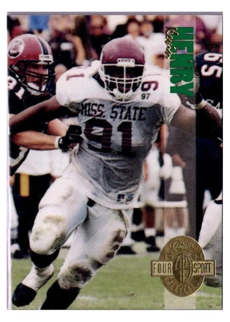 1993 Classic Four Sport Kevin Henry #143 card