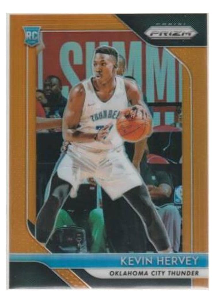 2018-19 Panini Prizm Base Set Kevin Hervey Orange Prizm #29