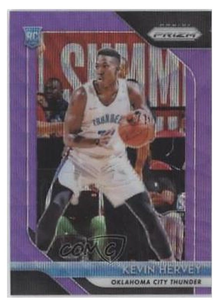 2018-19 Panini Prizm Base Set Kevin Hervey #29 card