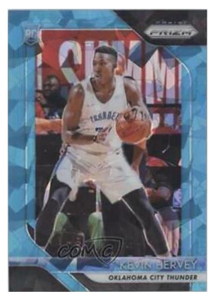 2018-19 Panini Prizm Base Set Kevin Hervey Blue Ice Prizm #29