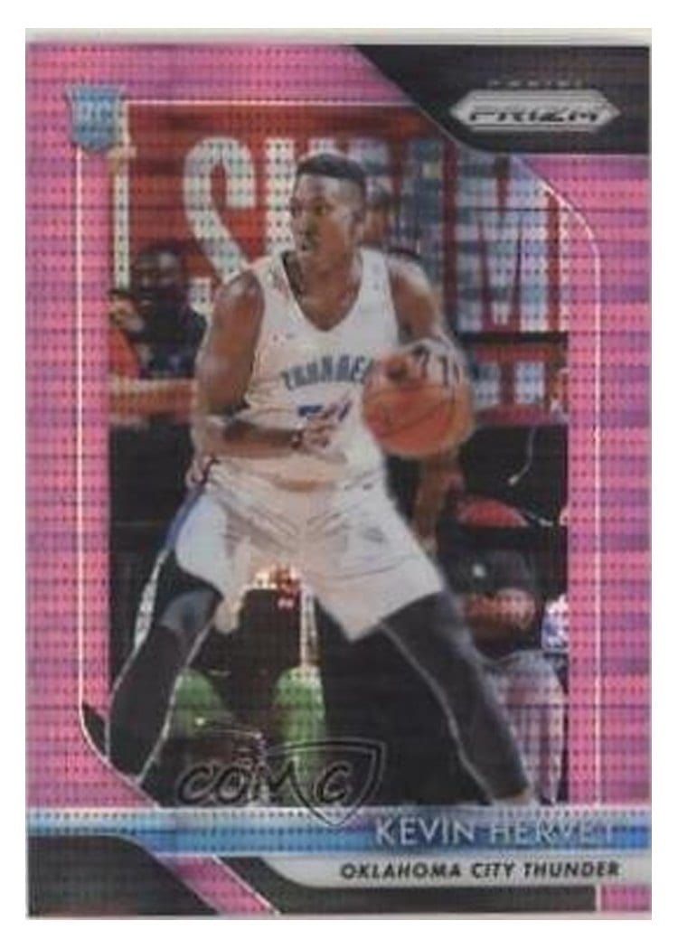 2018-19 Panini Prizm Base Set Kevin Hervey Pink Pulsar Prizm #29 card