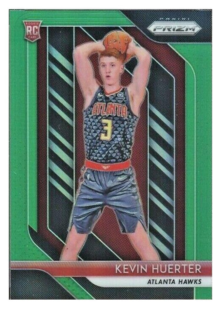 2018-19 Panini Prizm Base Set Kevin Huerter #68 card