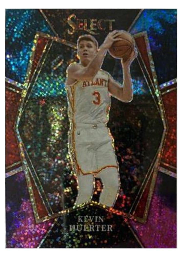 2021-22 Panini Select Base Set Kevin Huerter Cosmic Prizm #145 card