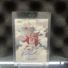2025-26 Topps Chrome Sapphire Sky-Write Signatures Kevin Huerter #SWS-KH card