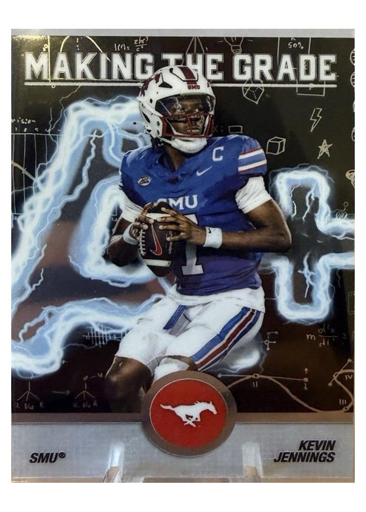 2025 Bowman University Best Making the Grade Kevin Jennings #MG-6 card