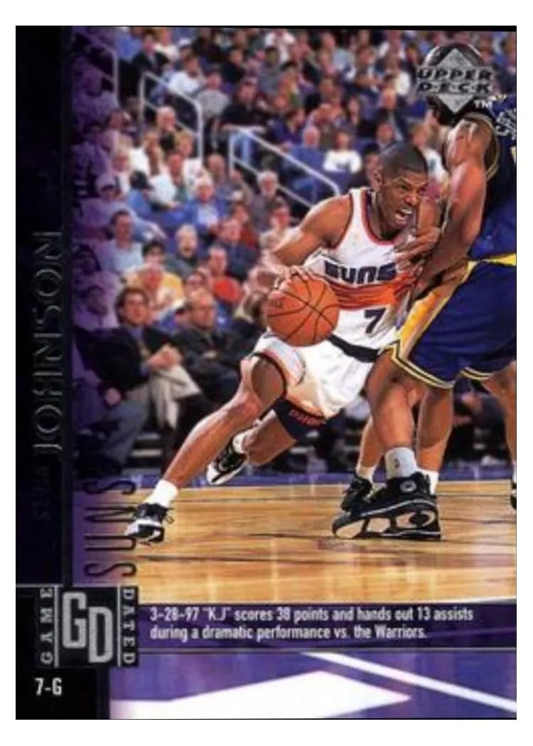 1997 Upper Deck Kevin Johnson #97 card