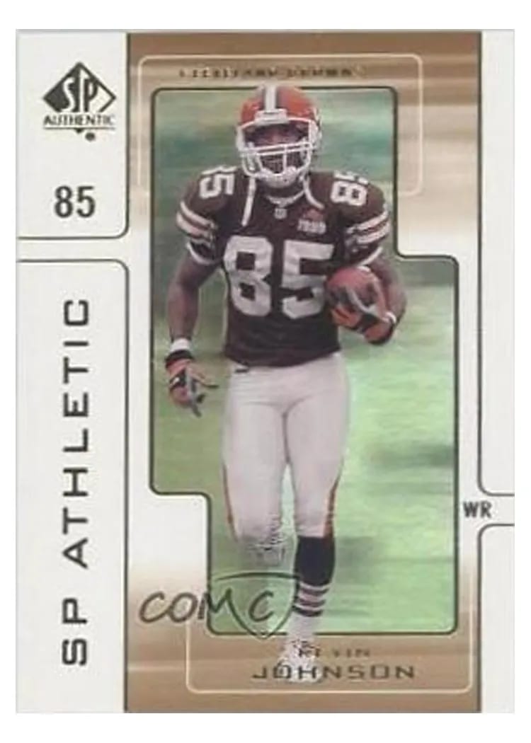 2000 SP Authentic Athletic Kevin Johnson #A2 card