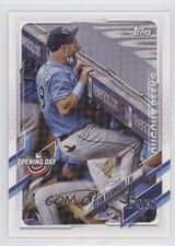 2021 Topps Opening Day Dugout Peeks Kevin Kiermaier #DP-19 card